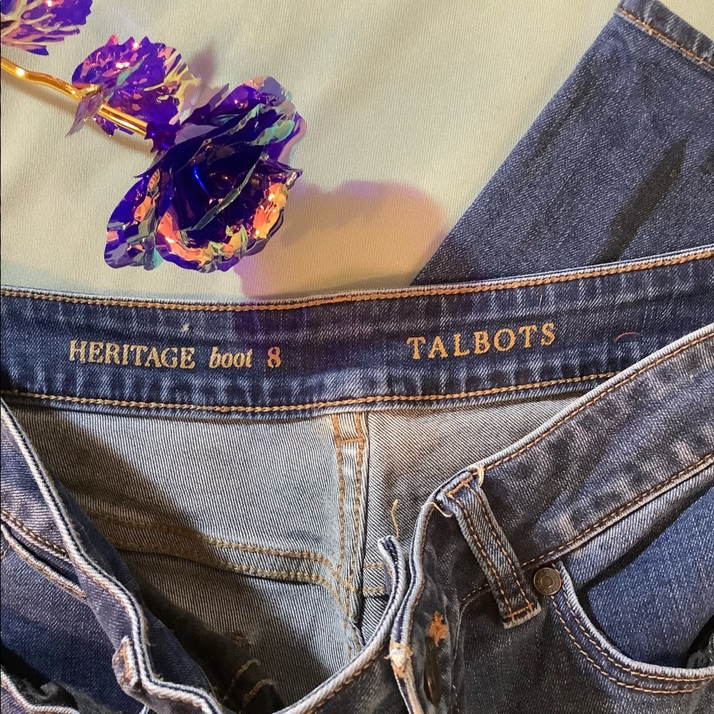 Heritage Boot Jeans by Talbots - Picture 3 of 5
